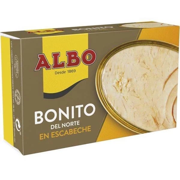 Bonito del norte en escabeche ALBO, lata 82 g - 1 ud - Imagen del producto en Findit