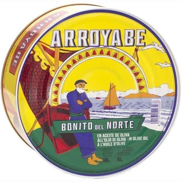 Bonito del norte en aceite de oliva ARROYABE, lata 900 g - 1 ud - Imagen del producto en Findit