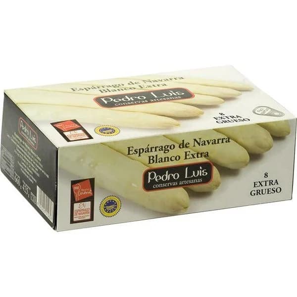 Espárrago ext. grueso D.O. 8 piezas PEDRO LUIS, lata 425 g - 1 ud - Imagen del producto en Findit