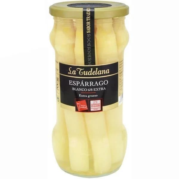 Espárragos I.G.P. Navarra 9/12 piezas LA TUDELANA, frasco 325 g - 1 ud - Imagen del producto en Findit