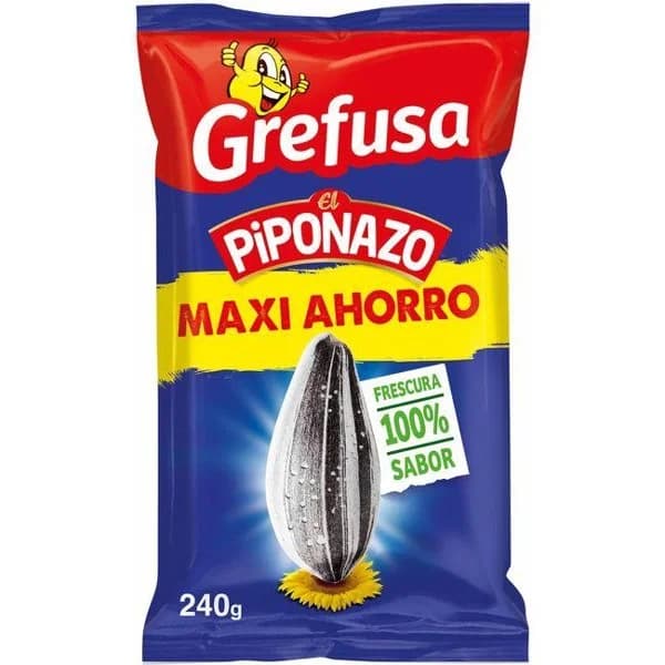 Pipas con sal EL PIPONAZO, bolsa 240 g - 1 ud - Imagen del producto en Findit