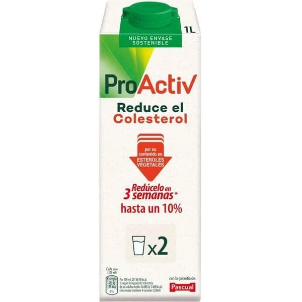 Preparado lácteo FLORA PROACTIV, brik 1 litro - 1 ud - Imagen del producto en Findit