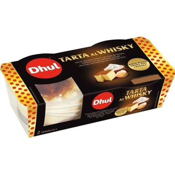 Tarta de whisky DHUL, pack 2x80 g - 1 ud - Imagen del producto en Findit
