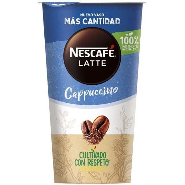 Café Latte Cappuccino NESCAFÉ, vaso 205 ml - 0.21 l - Imagen del producto en Findit