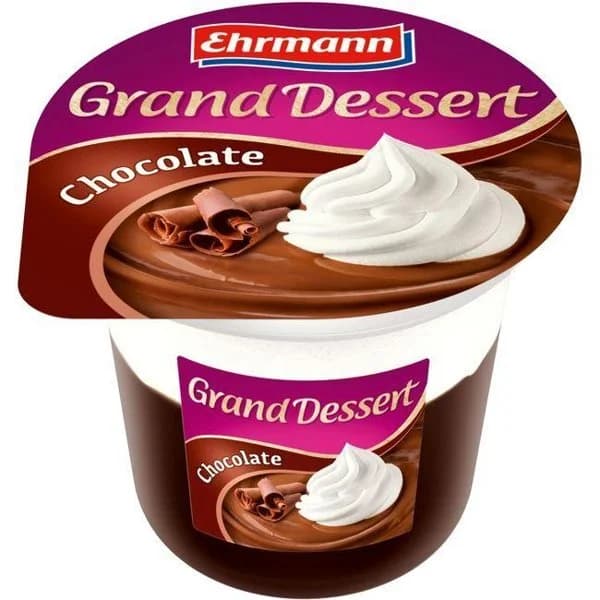 Grand Dessert de chocolate EHRMANN, tarrina 190 g - 1 ud - Imagen del producto en Findit