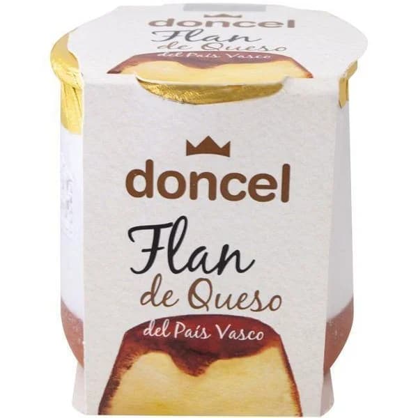 Flan de queso DONCEL, tarro de barro 125 g - 1 ud - Imagen del producto en Findit