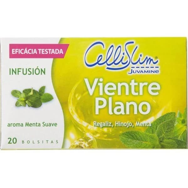 Infusión vientre plano CELLISLIM, caja 20 sobres - 1 ud - Imagen del producto en Findit