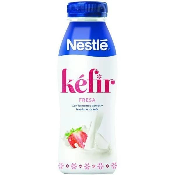 Kéfir sabor fresa NESTLÉ, botella 500 g - 1 ud - Imagen del producto en Findit