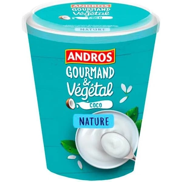 Natural de coco GOURMAND, tarrina 400 g - 1 ud - Imagen del producto en Findit