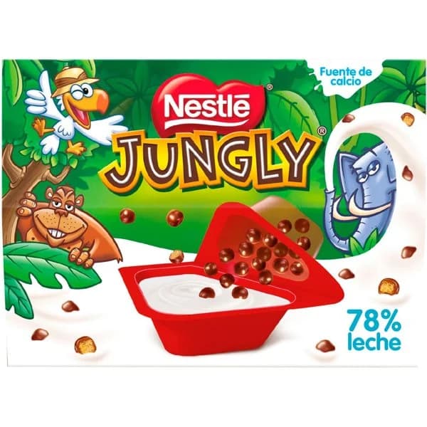 Yogur Jungly bicomp NESTLÉ, pack 2x105 g - 1 ud - Imagen del producto en Findit