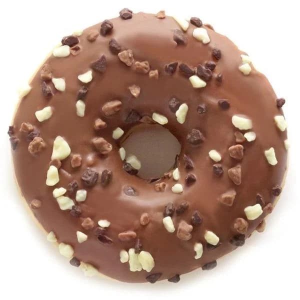 Berlina de cacao con leche medio baño EROSKI, 1 ud - 1 ud - Imagen del producto en Findit