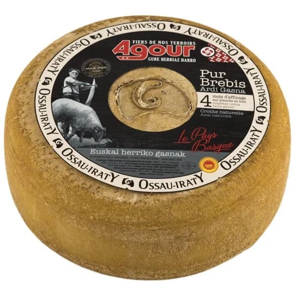 Queso de oveja Ossau-Iraty DOP AGOUR, al corte, compra mínima 250 g - 1 ud - Imagen del producto en Findit