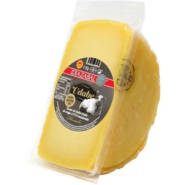 Queso D.O. Idiazabal por medios UDABE, pieza 500 g - 1 ud - Imagen del producto en Findit