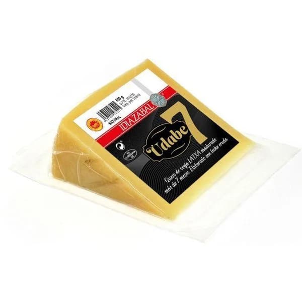 Queso Idiazabal D.O. 7 meses natural UDABE, cuña 250 g - 1 ud - Imagen del producto en Findit