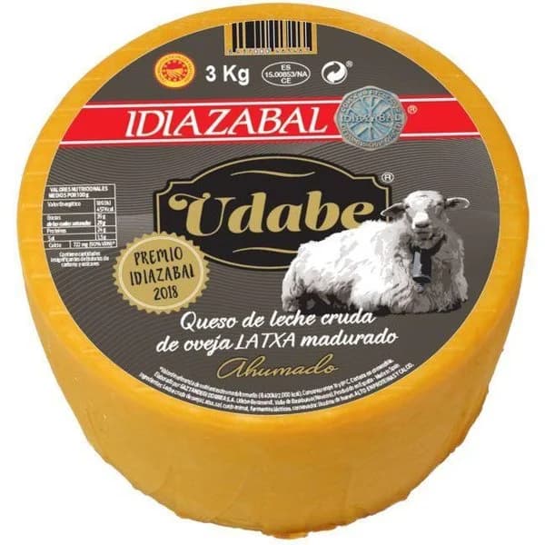 Queso mini D.O. Idiazabal UDABE, pieza aprox. 1 kg - 1 ud - Imagen del producto en Findit