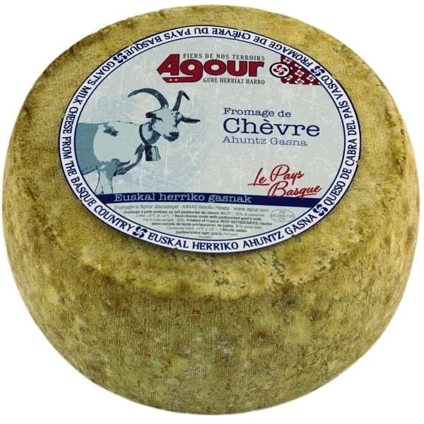 Queso de cabra Iraty AGOUR, al corte, compra mínima 250 g - 1 ud - Imagen del producto en Findit
