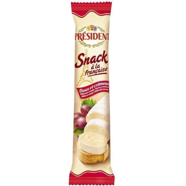Snack de queso PRESIDENT, rulo 180 g - 1 ud - Imagen del producto en Findit