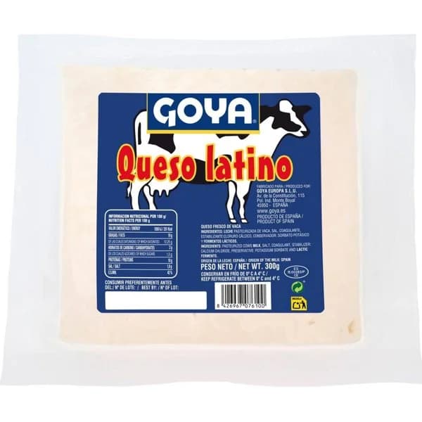Queso tierno latino GOYA, cuña 300 g - 1 ud - Imagen del producto en Findit