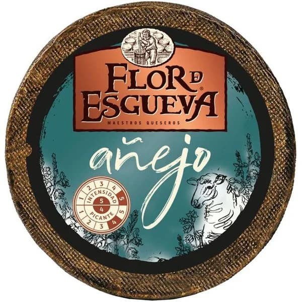 Queso anejo oveja FLOR DE ESGUEVA, al corte, compra mínima 250 g - 1 ud - Imagen del producto en Findit
