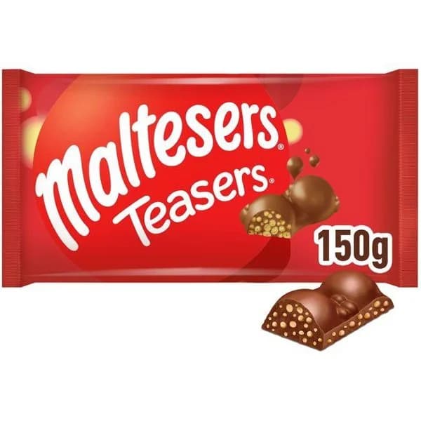 Chocolate MALTESERS, paquete 150 g - 1 ud - Imagen del producto en Findit