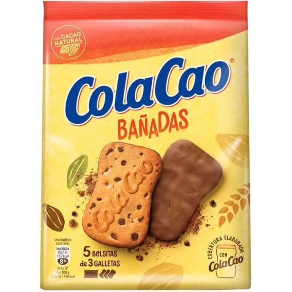 Galleta bañada COLA CAO, bolsa 157 g - 1 ud - Imagen del producto en Findit