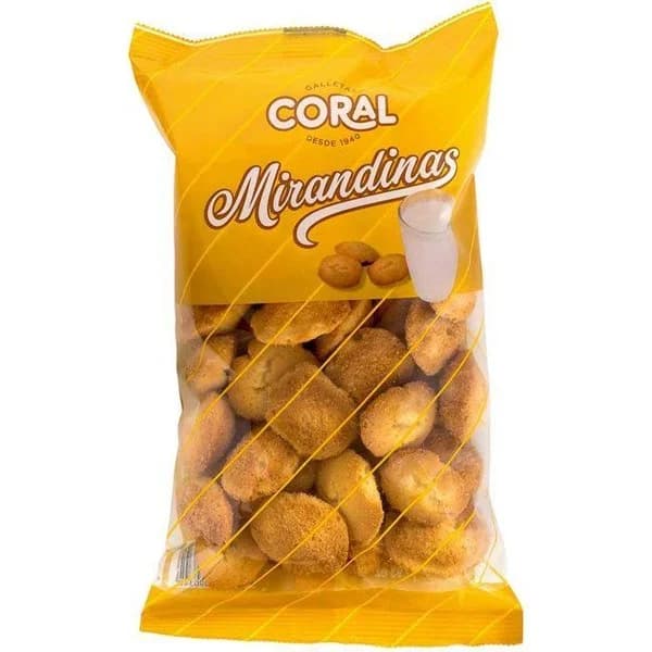 Mirandinas CORAL, paquete 225 g - 1 ud - Imagen del producto en Findit