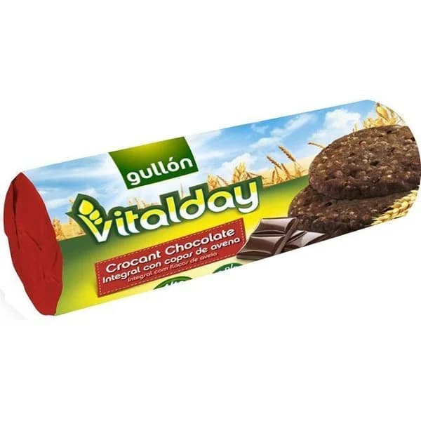 Galleta Crocant chocolate GULLÓN VITALDAY, paquete 280 g - 1 ud - Imagen del producto en Findit