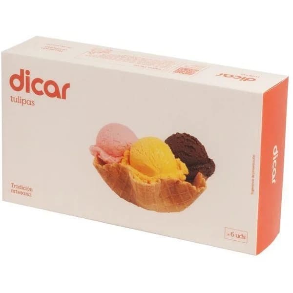 Tulipas DICAR, paquete 80 g - 1 ud - Imagen del producto en Findit