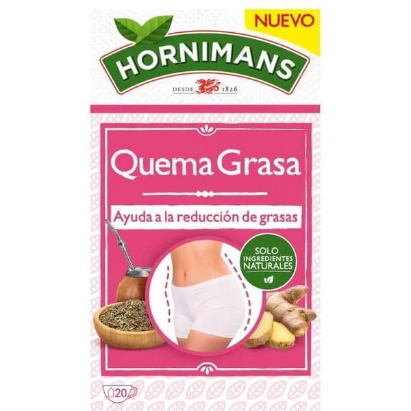Infusión quemagrasas HORNIMANS, caja 20 uds - 20 ud - Imagen del producto en Findit