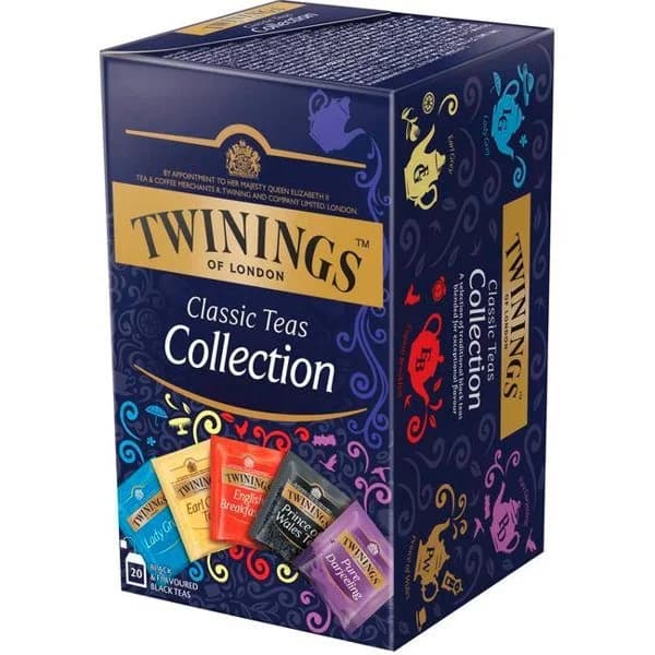 Té selección sabores TWININGS, caja 20 sobres - 1 ud - Imagen del producto en Findit
