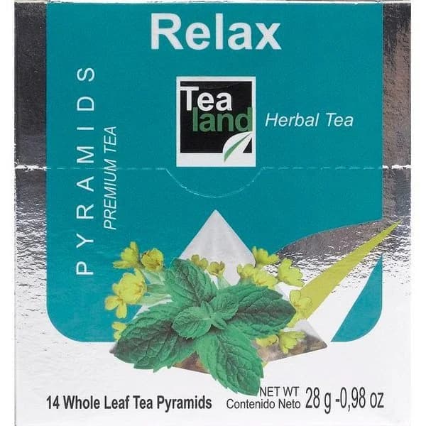 Infusión relax TEALAND, caja 14 monodosis - 1 ud - Imagen del producto en Findit