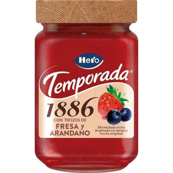 Mermelada de frutos rojos de temporada HERO, frasco 290 g - 1 ud - Imagen del producto en Findit