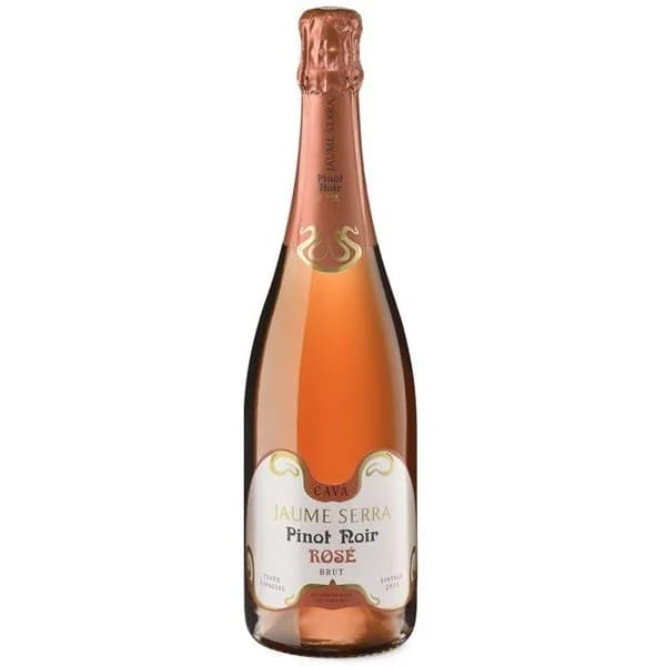 Cava Rosado Pinot Noir JAUME SERRA, botella 75 cl - 0.75 l - Imagen del producto en Findit