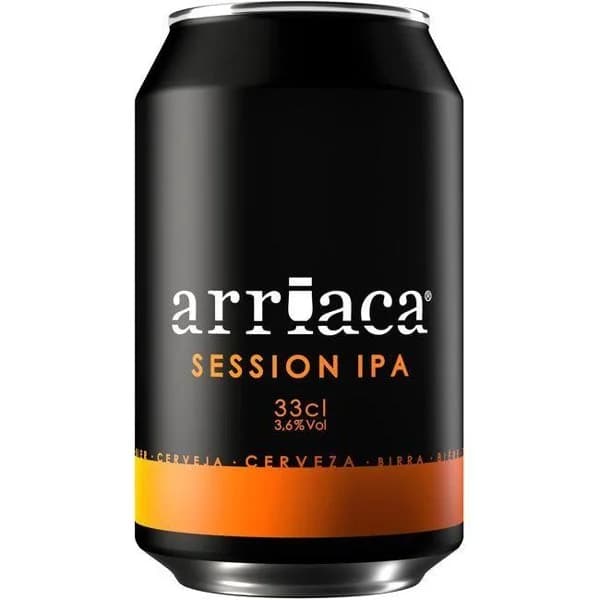 Cerveza session ipa ARRIACA, lata 33 cl - 1 ud - Imagen del producto en Findit