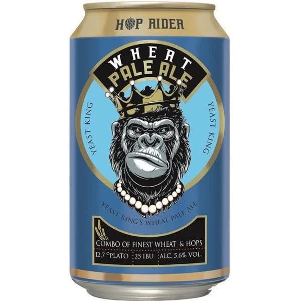 Cerveza Wheat Pale Ale HOP RIDER, lata 33 cl - 1 ud - Imagen del producto en Findit