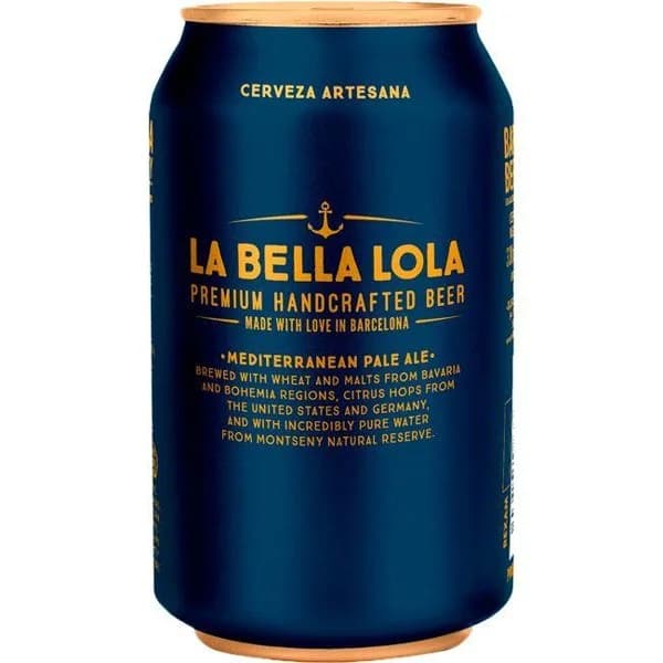Cerveza Lager LA BELLA LOLA, lata 33 cl - 1 ud - Imagen del producto en Findit