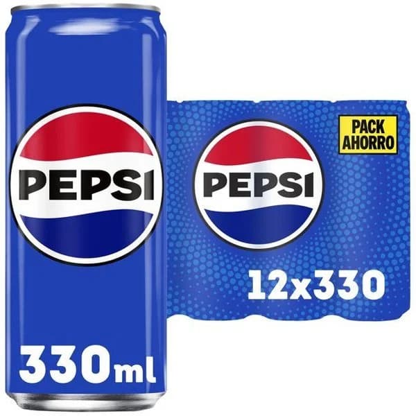 Refresco de cola PEPSI, pack 12x33 cl - 1 ud - Imagen del producto en Findit