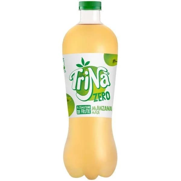 Refresco de manzana sin azúcar TRINA, botella 1,5 litros - 1 ud - Imagen del producto en Findit