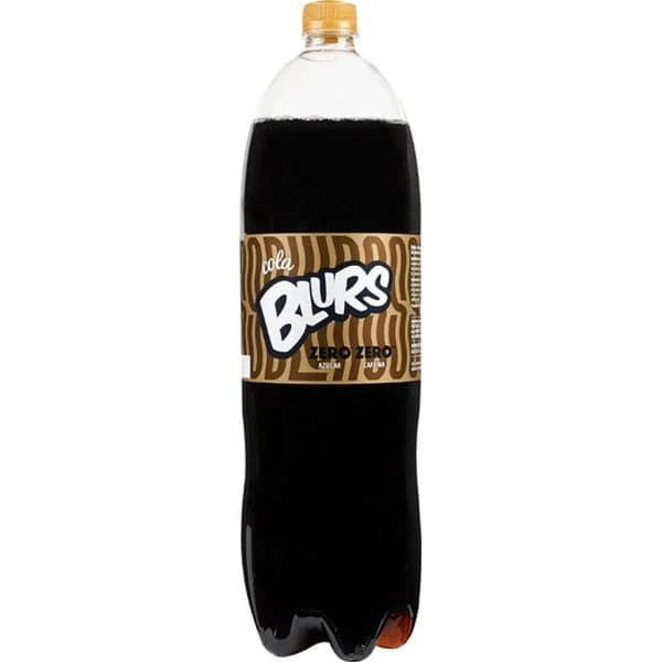 Refresco cola zero azúcar-zero cafeína BLURS, botella 2 litros - 1 ud - Imagen del producto en Findit
