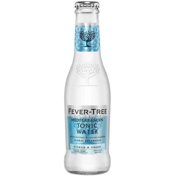Tónica Mediterranean FEVER TREE, botellín 20 cl - 1 ud - Imagen del producto en Findit