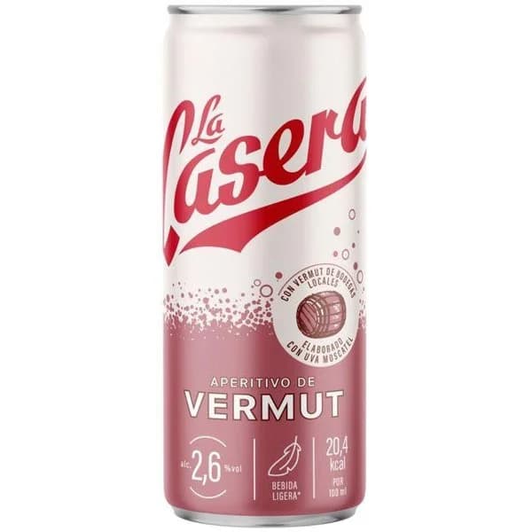 Aperitivo vermut LA CASERA lata 33 cl - 1 ud - Imagen del producto en Findit