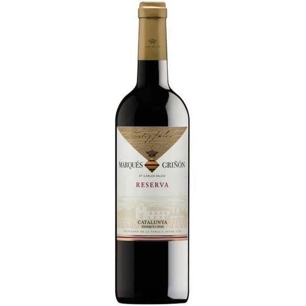 Vino Tinto Reserva D.O Cataluña MARQUÉS DE GRIÑÓN, botella 75 cl - 0.75 l - Imagen del producto en Findit