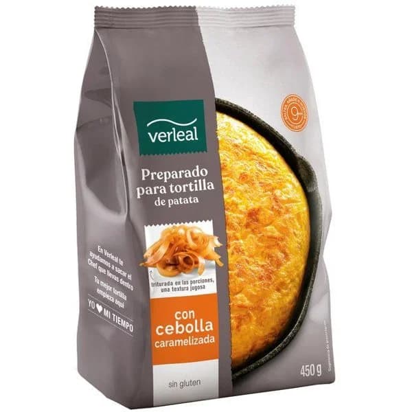 Preparado de tortilla, cebolla caramelizada VERLEAL, bolsa 450 g - 1 ud - Imagen del producto en Findit