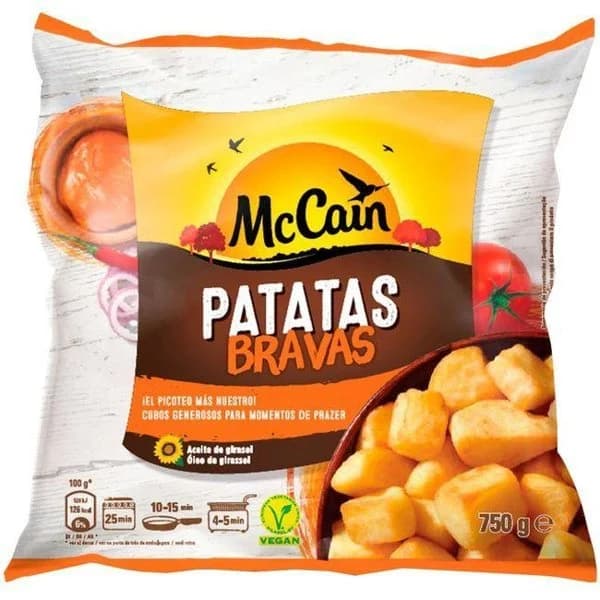 Patatas bravas MCCAIN, bolsa 750 g - 1 ud - Imagen del producto en Findit