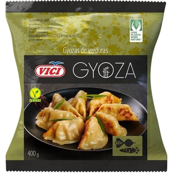 Gyoza de verduras VICI, bolsa 400 g - 1 ud - Imagen del producto en Findit