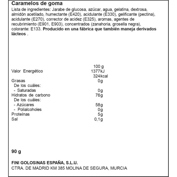 Golosina Calavera Halloween 90 G - 0.09 kg - Imagen del producto en Findit