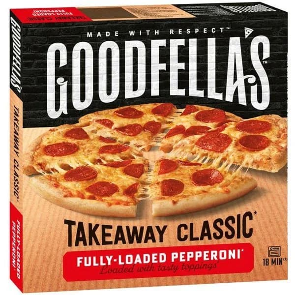 Pizza take away pepperoni GOODFELLAS, caja  524 g - 1 ud - Imagen del producto en Findit