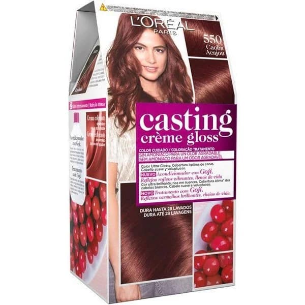 Tinte N.550 CASTING Creme Gloss, caja 1 ud - 1 ud - Imagen del producto en Findit
