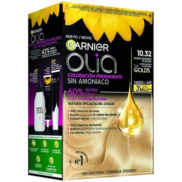 Tinte gold 10.32 OLIA, 1 ud - 1 ud - Imagen del producto en Findit