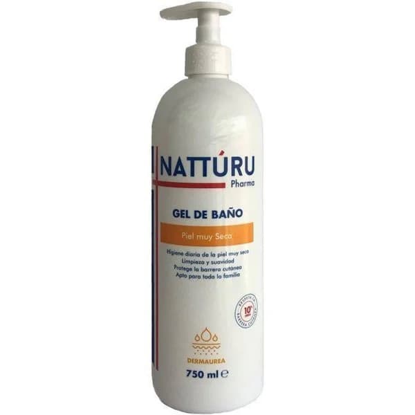 Gel de ducha piel seca urea NATTÚRU PHARMA, dosificador 750 ml - 0.75 l - Imagen del producto en Findit